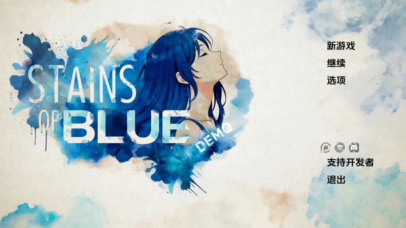 图片[1]-安卓+电脑【亚洲风SLG全动态NTR】 蓝之痕 Stains of Blue v1.4b DEMO 步-大壮社区