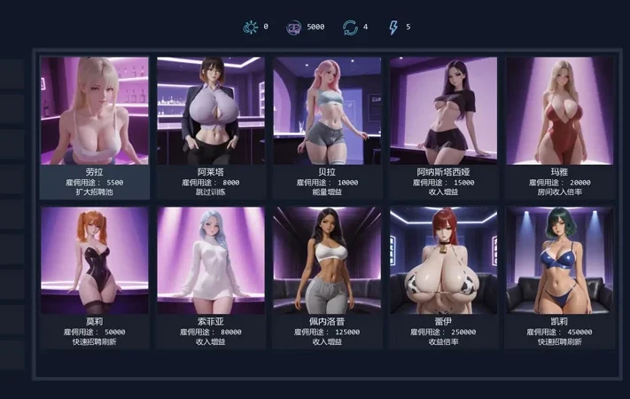 安卓+电脑【欧美SLG/动态/管理】青楼污秽Update10 步【3.11G/更新】-大壮社区