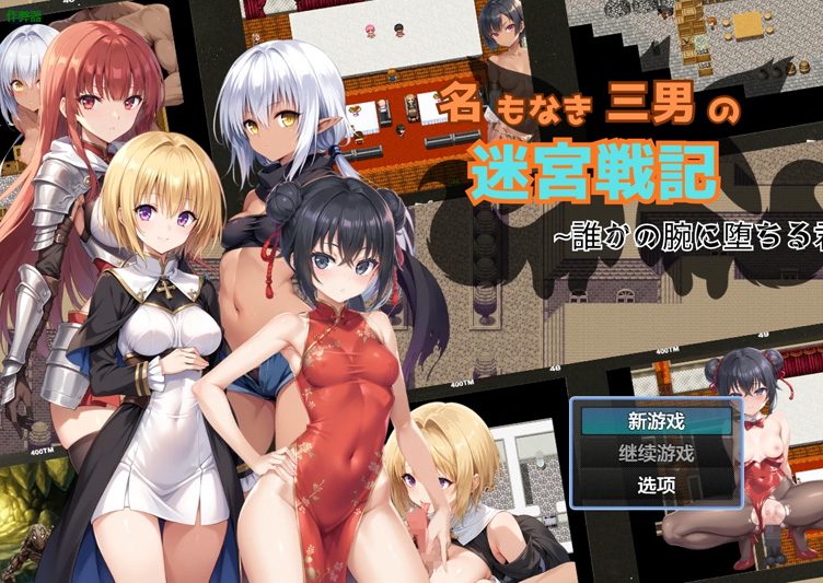 安卓+电脑【日系RPG/汉化】迷宫战记之沦陷在谁的怀抱1.1 作弊 骑【1.42G】-大壮社区